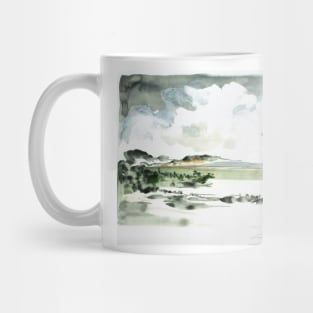 Watercolor Landscape Mug